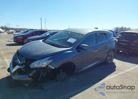 2017 Nissan Murano S z USA, uszkodzony, nr VIN 5N1AZ2MG7HN139226